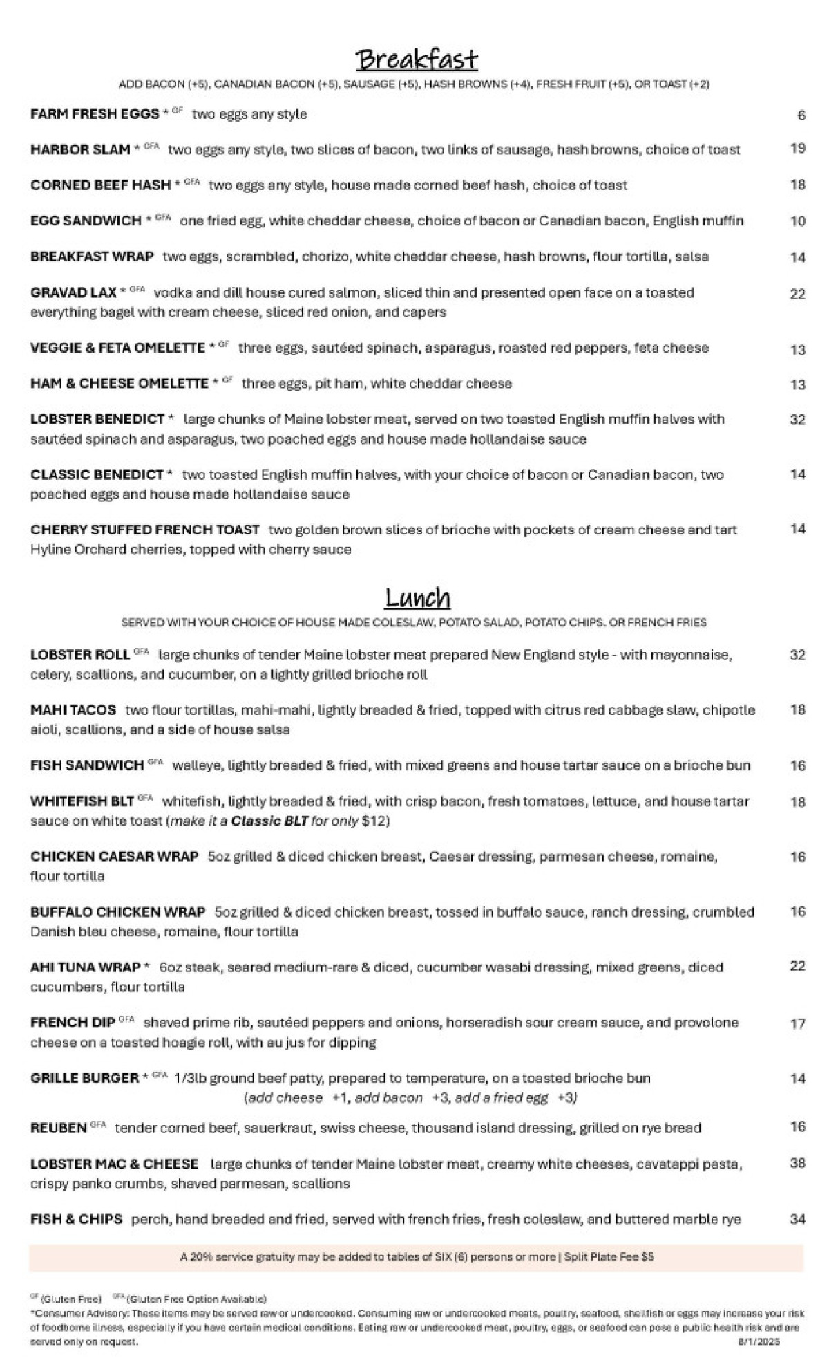 LateSummerBrunchMenu 7.31.2025 Page 2
