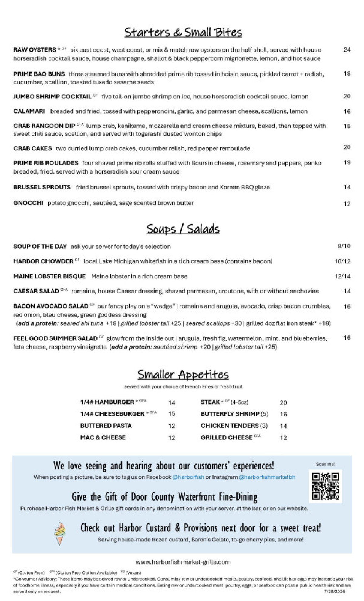 LateSummerDinnerMenu 7 v3.26.2026 2pageversion Page 1