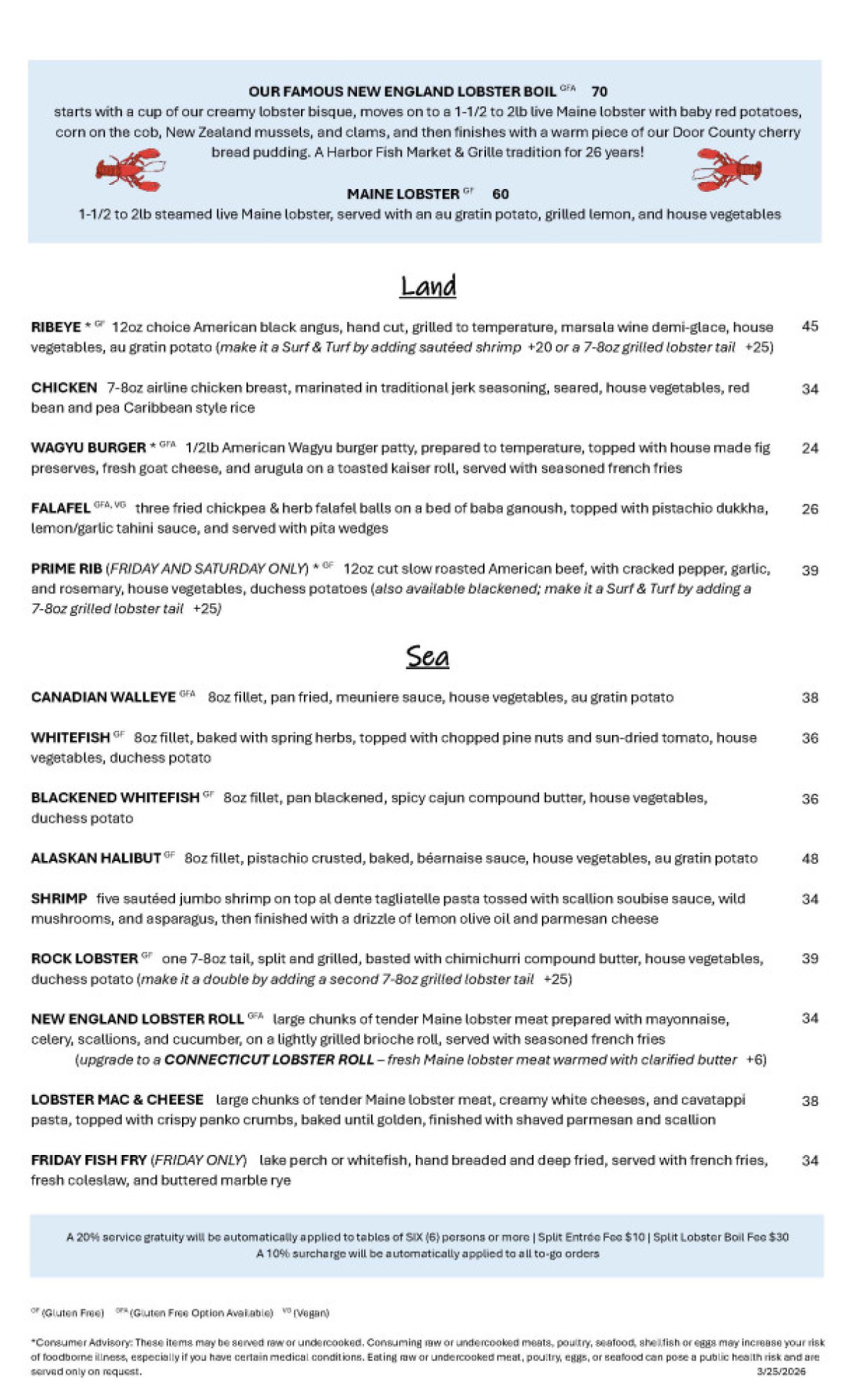 SpringDinnerMenu 3.25.2026 2pageversion Page 2