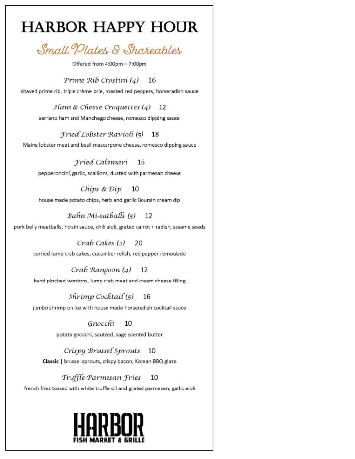 Harbor Happy Hour 2025 4.2.2025